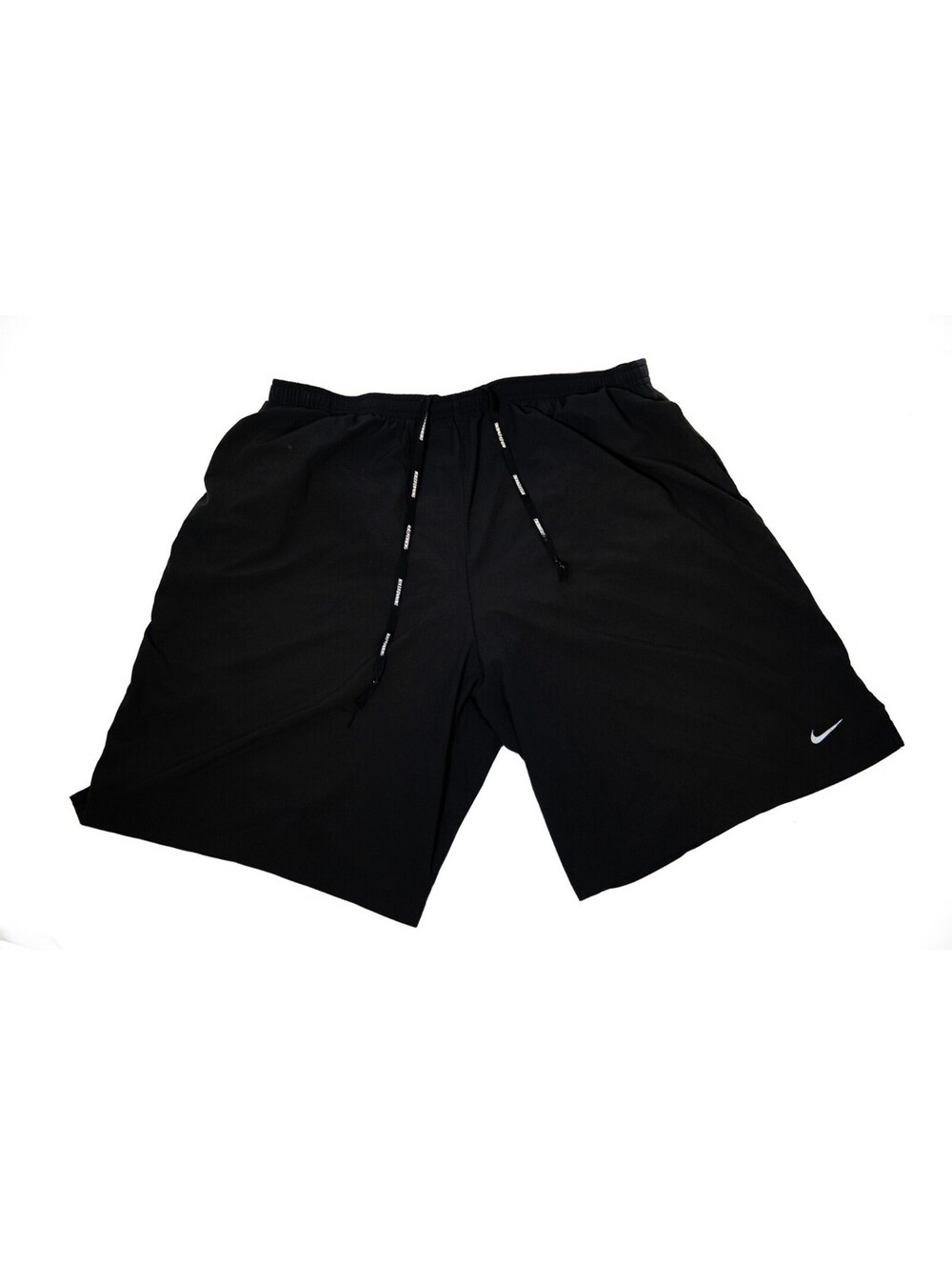 Nike Fit Dry Running Shorts Black Athletic Gym Lined Training - Men's M